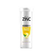 Zince Active Fresh Lemon Mint Shampoo 340ml